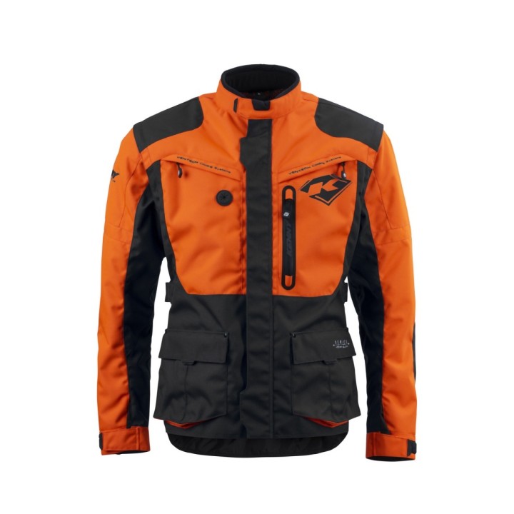 KENNY RACING KURTKA ADVENTURE/ENDURO MODEL TITANIUM ORANGE/BLACK