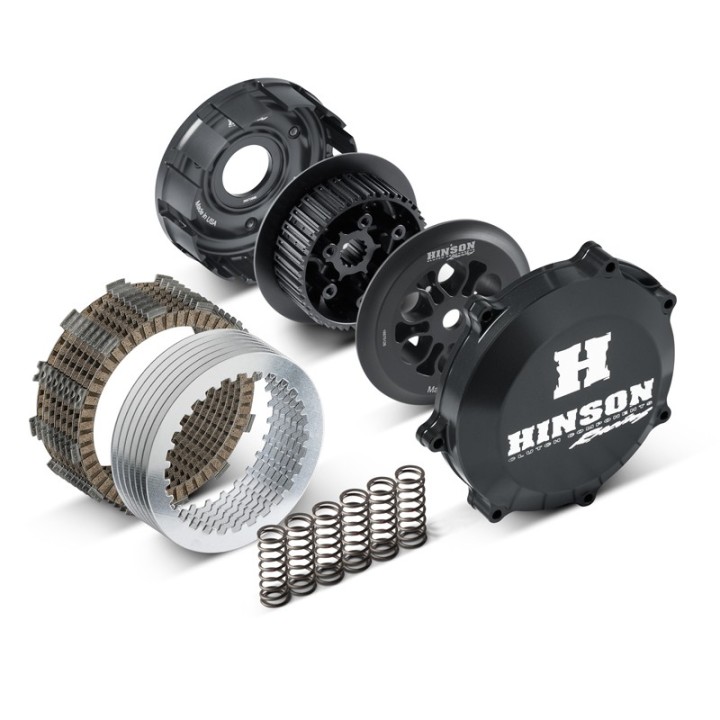 Silnik HINSON zestaw sprzęgła yamaha yfz 450 '07-'13; YFZ450R '14-'26 (complete billetproof conventional clutch kit- 6 spring)