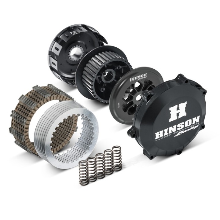 Silnik HINSON zestaw sprzęgła yamaha yz 125 '05-'26; yz 125X '20-'26 (complete billetproof conventional clutch kit)
