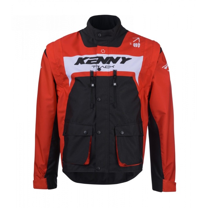 KENNY RACING KURTKA ADVENTURE/ENDURO MODEL TRACK RED