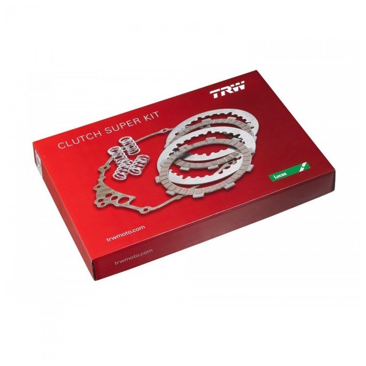 Silnik TRW zf sprzęgło kompletne superkit (tarcze, przekładki, sprężyny) honda NX650 dominator 88-01, fmx 650 04-07, slr 650 97…