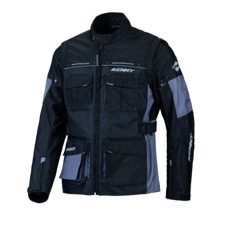 KENNY RACING KURTKA ATV/ADVENTURE EVASION BLACK