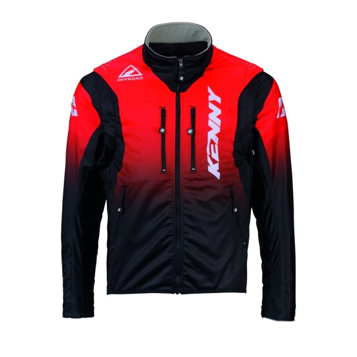KENNY RACING KURTKA ADVENTURE/ENDURO SOFTSHELL RED