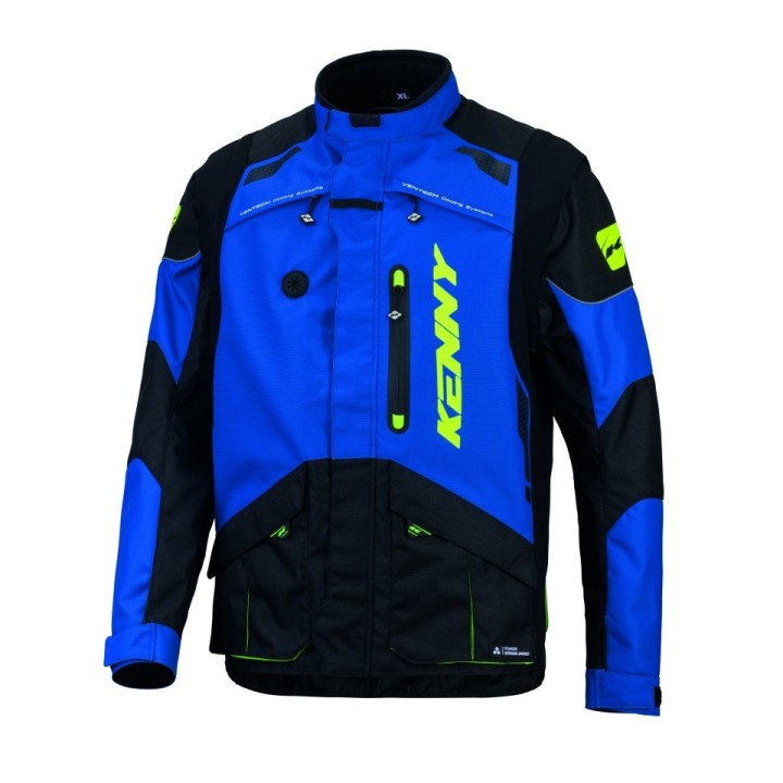 KENNY RACING KURTKA ADVENTURE/ENDURO TITANIUM BLUE
