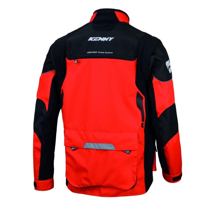 KENNY RACING KURTKA ADVENTURE/ENDURO TITANIUM ORANGE