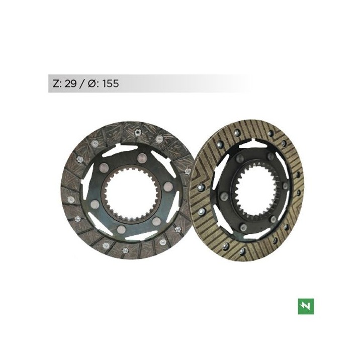 Silnik NEWFREN tarcze sprzęgłowe moto guzzi 850/940/1000/1100/1200 (EBS-0) (suche sprzęgło) (dwie tarcze) (wzmocnione)