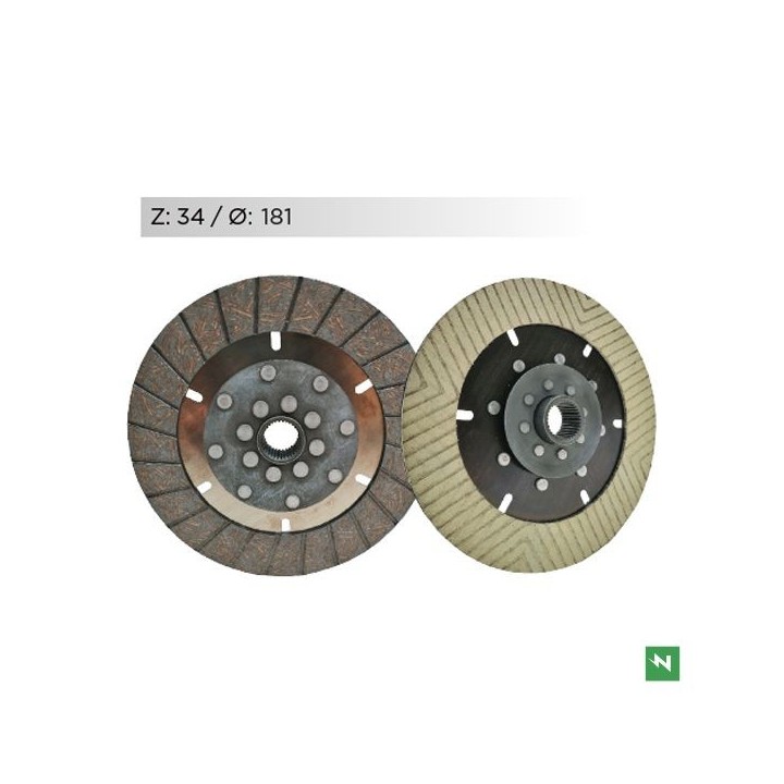 Silnik NEWFREN tarcze sprzęgłowe bmw r 50/60/75/80/100 (MCC601) (suche sprzęgło) (wzmocnione)