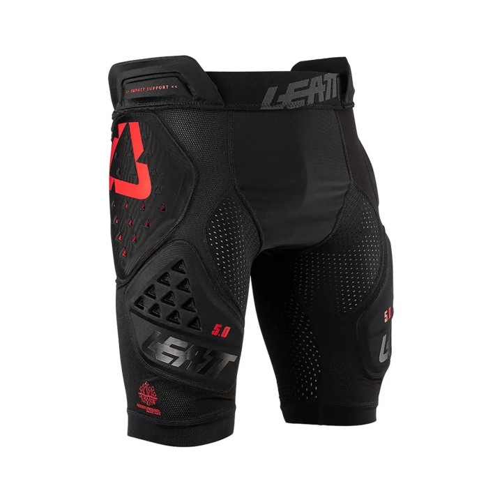 LEATT SPODENKI Z OCHRANIACZAMI IMPACT SHORTS 3DF 5.0 BLACK