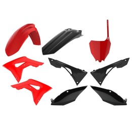 POLISPORT WYPRZEDAŻ KOMPLET PLASTIKÓW HONDA CRF 250R '18-'21; CRF 450R '17-'20