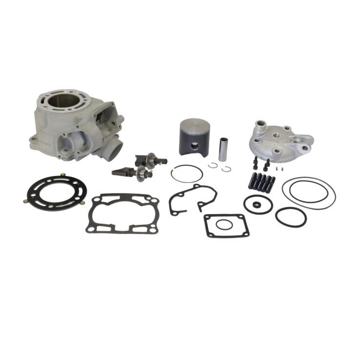 Silnik ATHENA cylinder kompletny kawasaki kx 125 '03-'07 58MM big bore +4MM (144CCM) komplet z zaworem wydechowym i głowicą