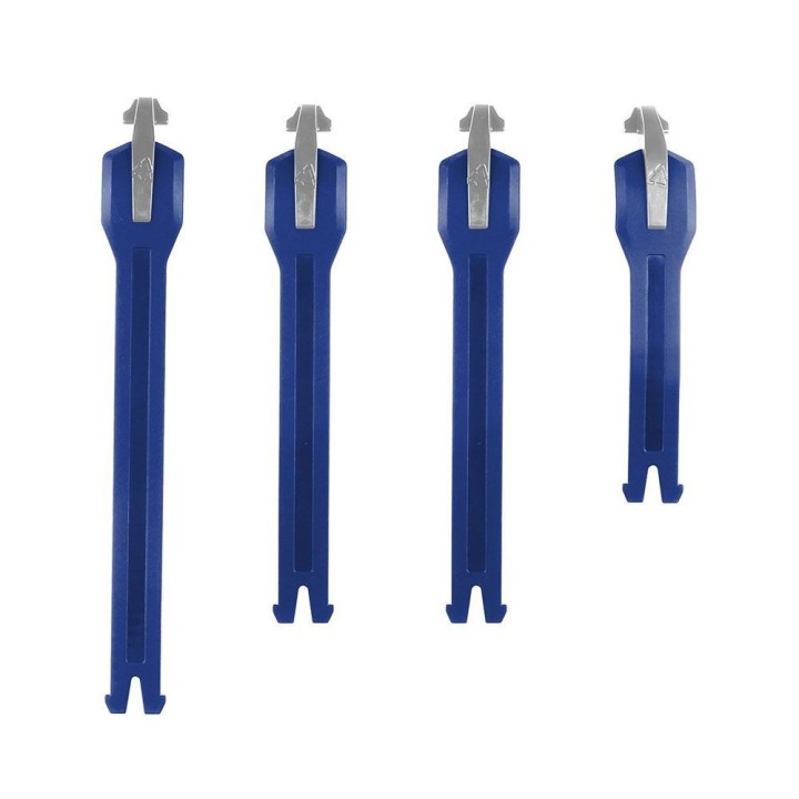 LEATT ZESTAW PASKÓW DO BUTÓW CROSS GPX 5.5 FLEXLOCK STRAP KIT BLUE