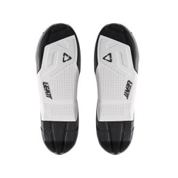 LEATT PODESZWA (PARA) DO BUTÓW CROSS 4.5/5.5 FLEXLOCK SOLE PAIR WHITE/BLACK