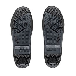 LEATT (2023/2024) PODESZWA (PARA) DO BUTÓW CROSS 4.5/5.5 FLEXLOCK SOLE PAIR BLACK/GREY