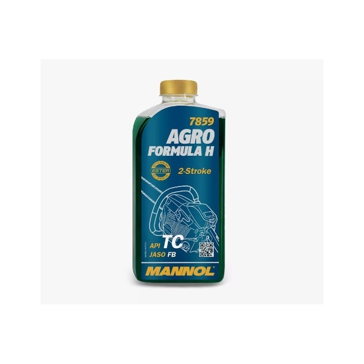 MANNOL OLEJ DO MIESZANKI 2T AGRO FORMULA S 1L (7859) (20) (WYPRZEDAŻ)