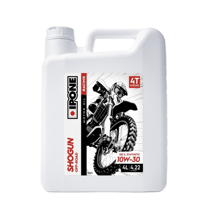 IPONE SHOGUN 4T OFF-ROAD 10W30 OLEJ SILNIKOWY 100 % SYNTETYK 4L (AKC)