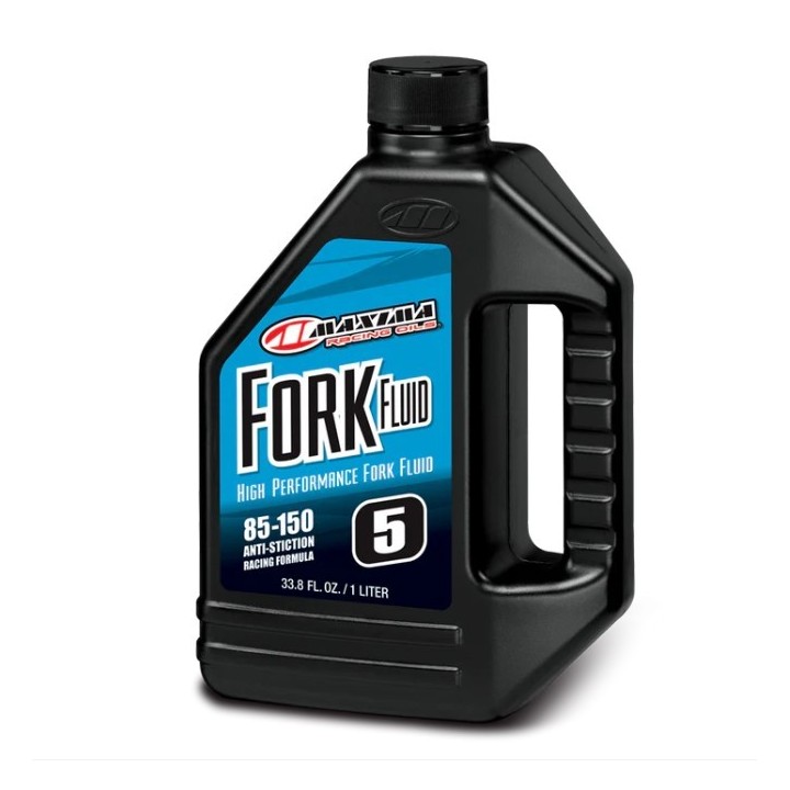 MAXIMA RACING OILS OLEJ DO TELESKOPÓW / AMORTYZATORÓW / ZAWIESZENIA RACING FORK FLUID 85/150, 5WT. 1 LITR (12) (AKC)