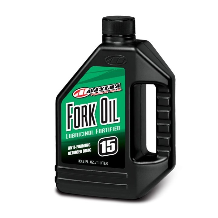 MAXIMA RACING OILS OLEJ DO TELESKOPÓW / AMORTYZATORÓW / ZAWIESZENIA FORK OIL STANDARD HYDRAULIC 15WT. 1 LITR (12) (AKC)