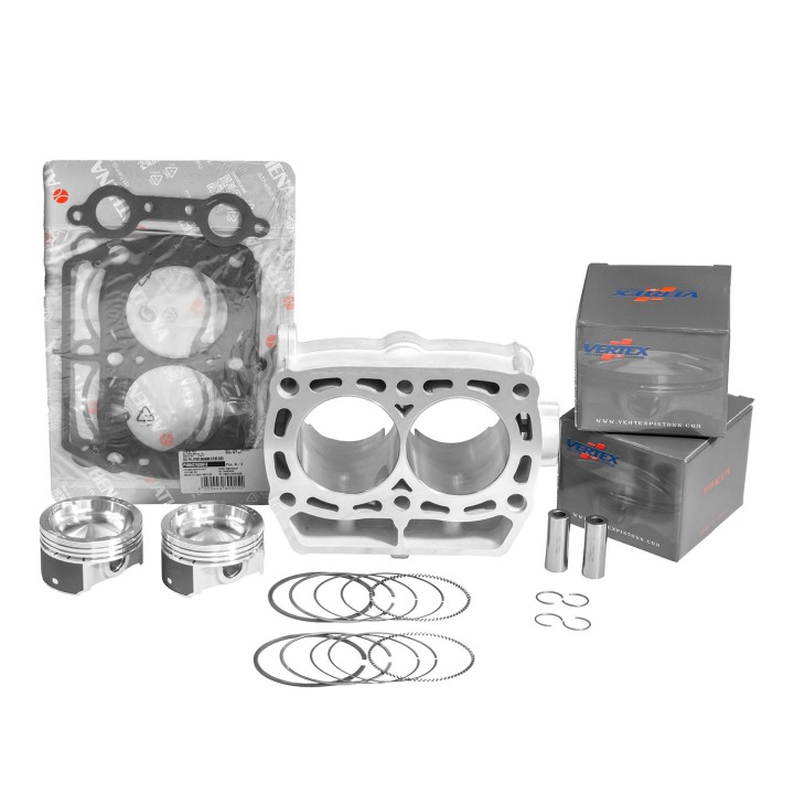 Silnik PROMX cylinder kompletny polaris rzr 800 efi '09-'14 , sportsman 800 efi '09-'14 (std 80MM) nicasil ( cylinder , 2 x tło…