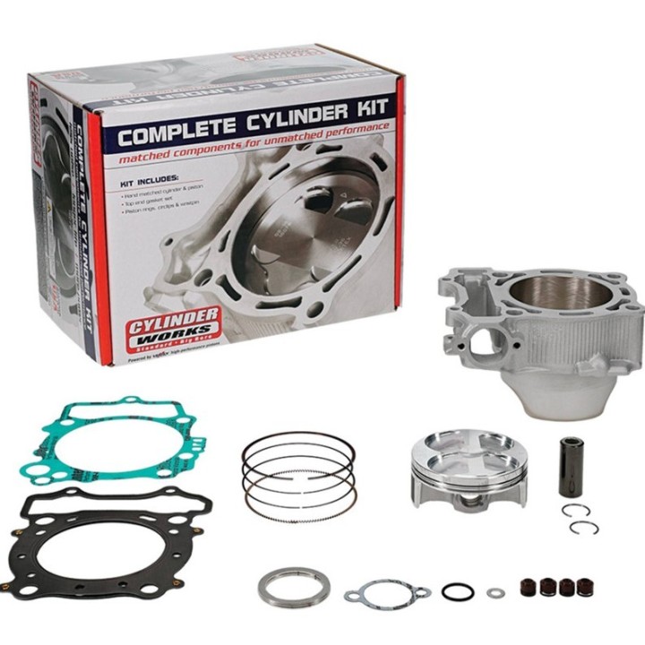 Silnik CYLINDER WORKS cylinder kompletny yamaha yzf 250 '19-'24 wrf 250 '20-'24 standard = 77MM (13.8:1) (tłok 24371)