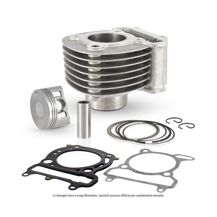 Silnik RMS cylinder kompletny peugot 125; sym 125 (evok)