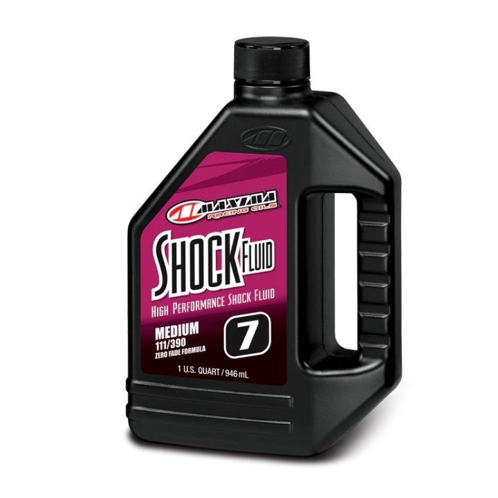 MAXIMA RACING OILS OLEJ DO CENTRALNEGO AMORTYZATORA RACING SHOCK FLUID MEDIUM 111/390 7WT 946 ML (1 LITR) (12) (AKC)