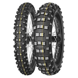 MITAS OPONA 140/80-18 TERRA FORCE-EF 70R SUPER FAST (ŻÓŁTY PASEK) TT TYŁ DOT 52/2025