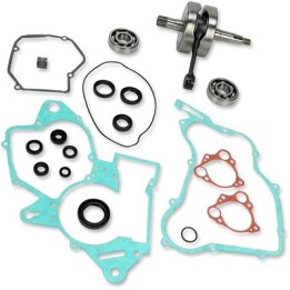 WISECO wał korbowy honda cr 125 '03-'04 (z łożyskami i uszczelniaczami na wał oraz kompletem uszczelek na dół silnika) (HR4053)