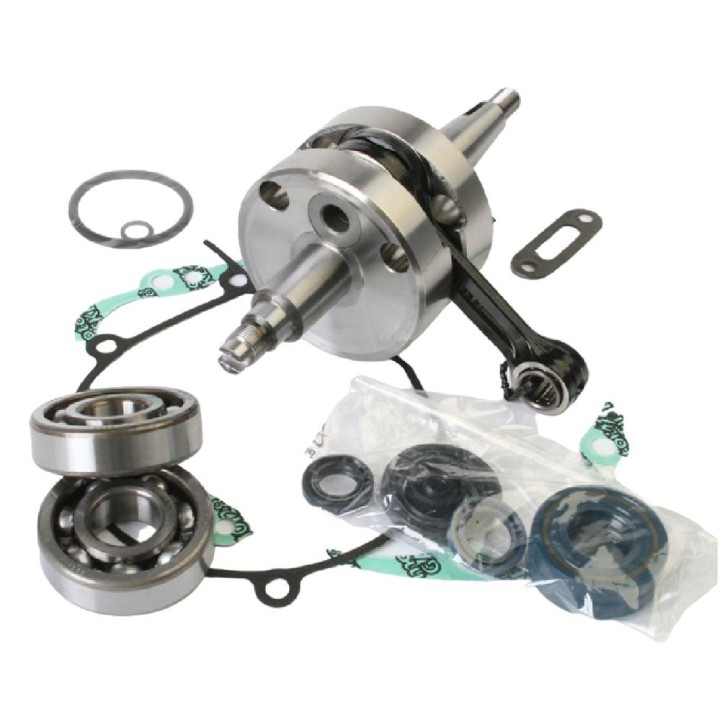 WISECO wał korbowy kawasaki kx 60 '86-03, suzuki rm 60 '03 (z łożyskami i uszczelniaczami na wał oraz kompletem uszczelek na dó…