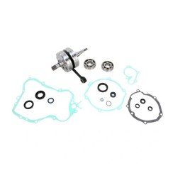 WISECO wał korbowy kawasaki kx 85/100 '14-'20 (z łożyskami i uszczelniaczami na wał oraz kompletem uszczelek na dół silnika) (h…