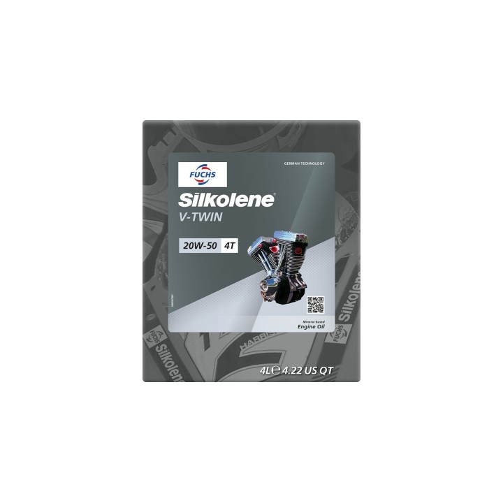 SILKOLENE FUCHS OLEJ SILNIKOWY MINERALNY V-TWIN 20W50 4L (CUB)
