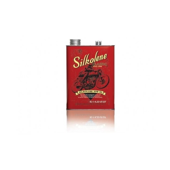 SILKOLENE FUCHS OLEJ SILNIKOWY SILKOLUBE 20W50 4T MINERALNY 4L