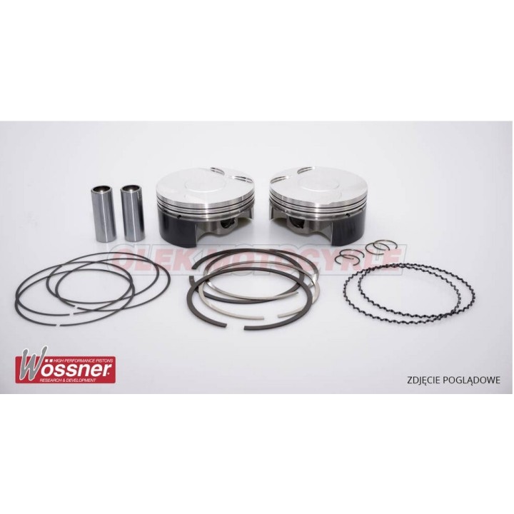 Silnik WOSSNER komplet tłoków polaris rzr 900 xp '11-'12 std. (92,95MM) (10,60:1)