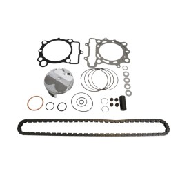 VERTEX zestaw naprawczy góry silnika kawasaki kx 250 f (KXF250) '21-'22 (std. + 0.02MM = 77.97MM) (14.1:1) (tłok, uszczelki top…