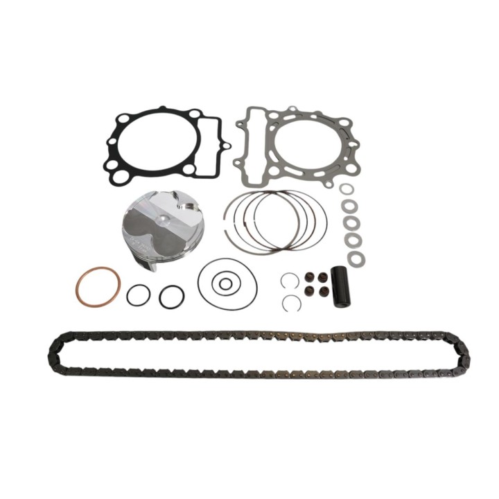 VERTEX zestaw naprawczy góry silnika kawasaki kx 250 f (KXF250) '21-'22 (std. + 0.02MM = 77.97MM) (14.1:1) (tłok, uszczelki top…