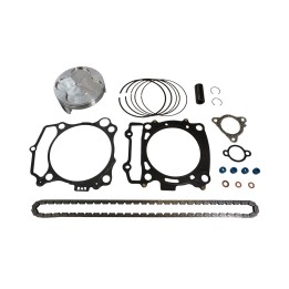 VERTEX zestaw naprawczy góry silnika yamaha yz 450 f (YZF450) '23-'25 (std. = 96.95MM) (tłok, uszczelki top-end, łańcuszek rozr…