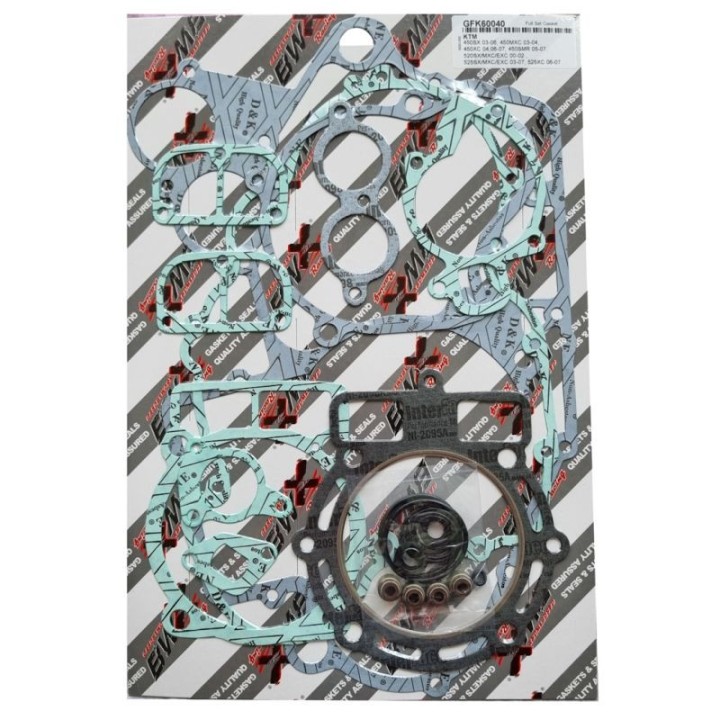 Silnik BEARING WORX komplet uszczelek ktm mxc-g 450 '03-'04, SX 450 '03-'06, xc 450 '04-'07, SX 525 '03-'06, EXC 525 racing '03…