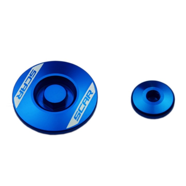 SCAR racing korki inspekcyjne silnika yamaha yz 250F '14-'25, yz 450F '10-'22, yz 250FX '15-'25, wr 250F '15-'25, yz 450FX '16-…