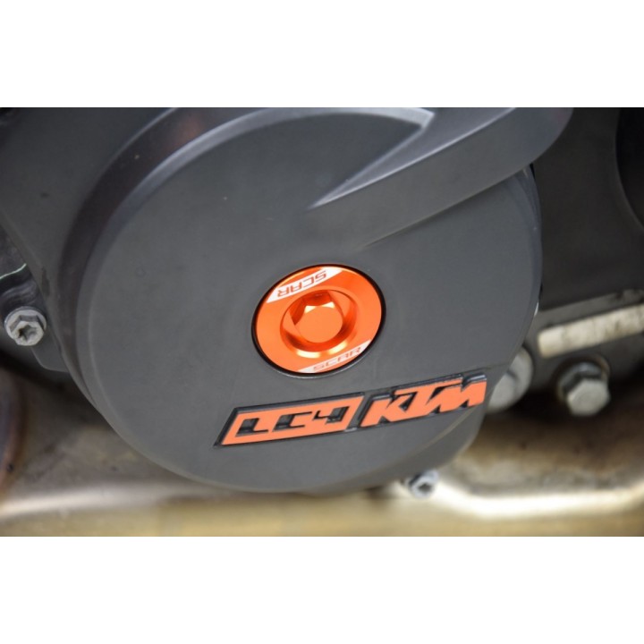 SCAR racing korki inspekcyjne silnika ktm 250 / 350 sxf '11-'25, SX 450F '23-'25, 250 / 350 excf '12-'25, freeride, duke, adven…