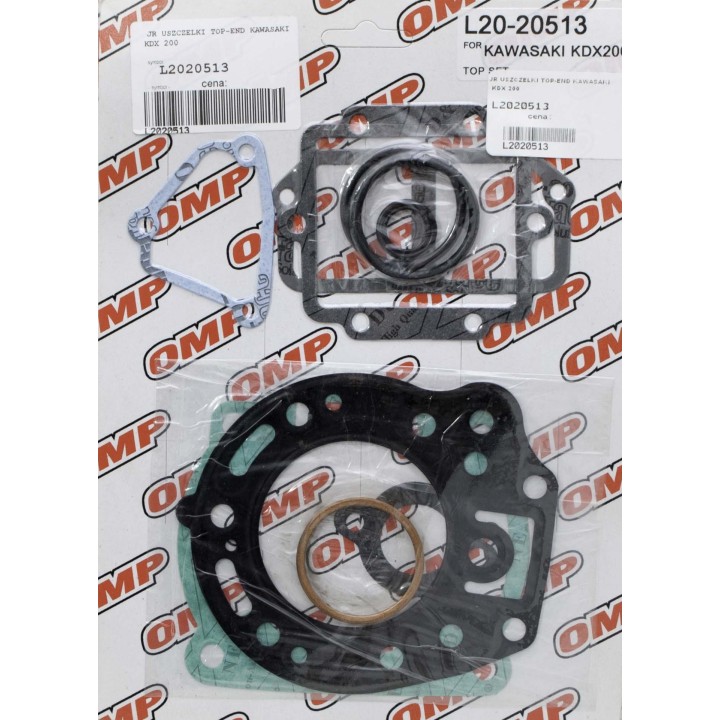 Silnik JR (omp) uszczelki top-end kawasaki kdx 200