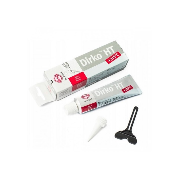 ARTEIN GASKETS SILIKON USZCZELNIAJĄCY DIRKO HT SZARY 70ML (-60 do +315 STOPNI)