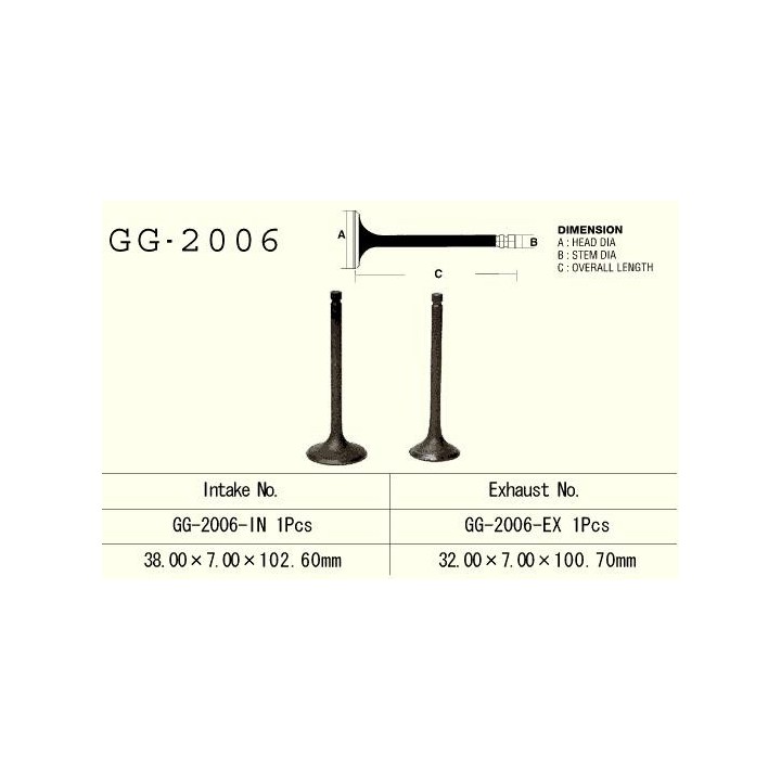 Silnik VESRAH zawór wydechowy yamaha yfm 350 '87-'99 wolverine/ big bear , sr 250 '80-82' (1 na pojazd) (oem: 3Y1-12121-00,3Y1-…