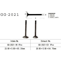 Silnik VESRAH zawór ssący yamaha yfm 80 '85-'08 (oem: 22K-12111-01,2D3-12111-00) (1SZT.) (made in japan)