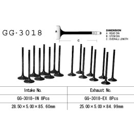 Silnik VESRAH zawór ssący suzuki gsf 1200 bandit '97-02' gsxr 1100 '86-90' gsx 1100 f/g 88-93 (OEM-12911-06B02) (1SZT.) (made i…