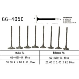 Silnik VESRAH zawór ssący kawasaki kvf 650/700/750 '02-'17 (oem: 12004-0717,12004-1146) (1SZT.) (made in japan)