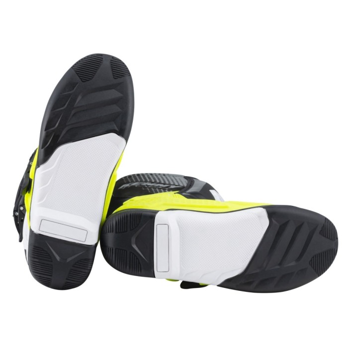 KENNY RACING BUTY CROSS/ENDURO MODEL TRACK WHITE/NEON YELLOW