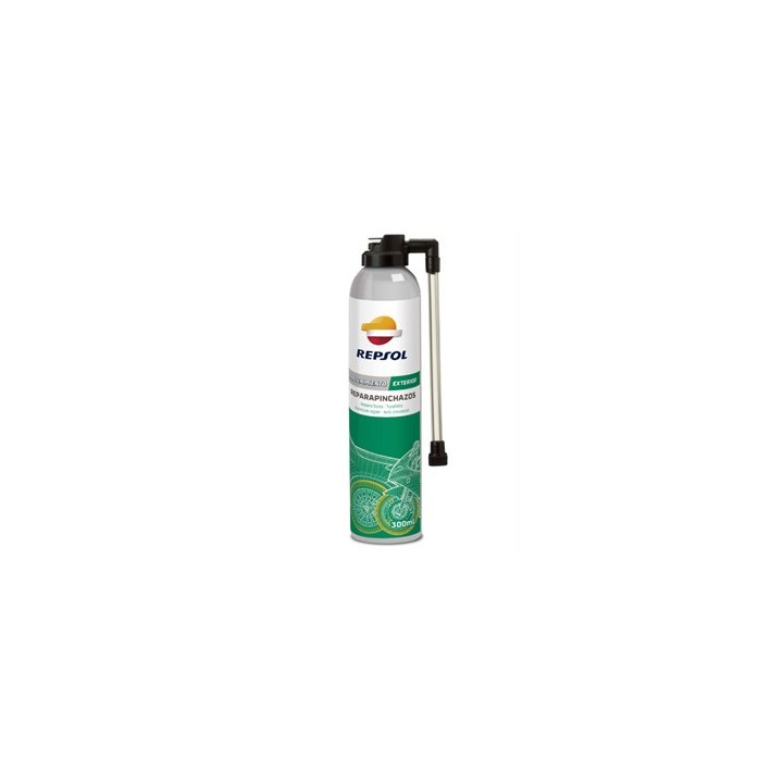 REPSOL KOŁO ZAPASOWE W SPRAYU DO MOTOCYKLI - ŚRODEK DO NAPRAWIANIA PRZEBITYCH OPON PUNCTURE REPAIR 300ML (12)