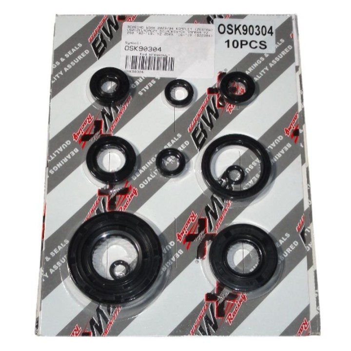 BEARING WORX komplet (zestaw) uszczelniaczy silnikowych yamaha yz 250 '02-'19, yz 250X '16-'19 (822304)