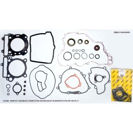 PROX komplet uszczelek z kompletem uszczelniaczy silnikowych ktm sxf 250 '05-'12, excf 250 07-13