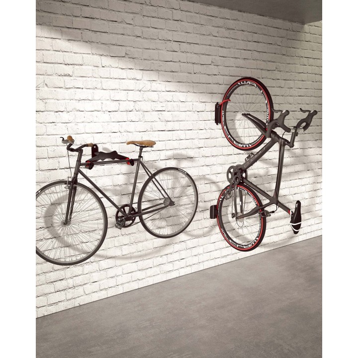 BIKETEC WIESZAK ŚCIENNY NA ROWER (WALL BIKE RACK) STAL MALOWANA PROSZKOWO