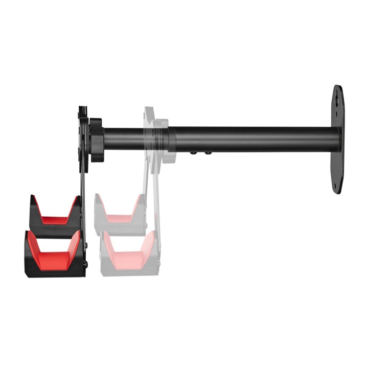 BIKETEC WIESZAK ŚCIENNY NA ROWER (WALL BIKE RACK) STAL MALOWANA PROSZKOWO